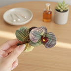 Orchid Flower Hair Claw Clip – hair accessories (view 3)