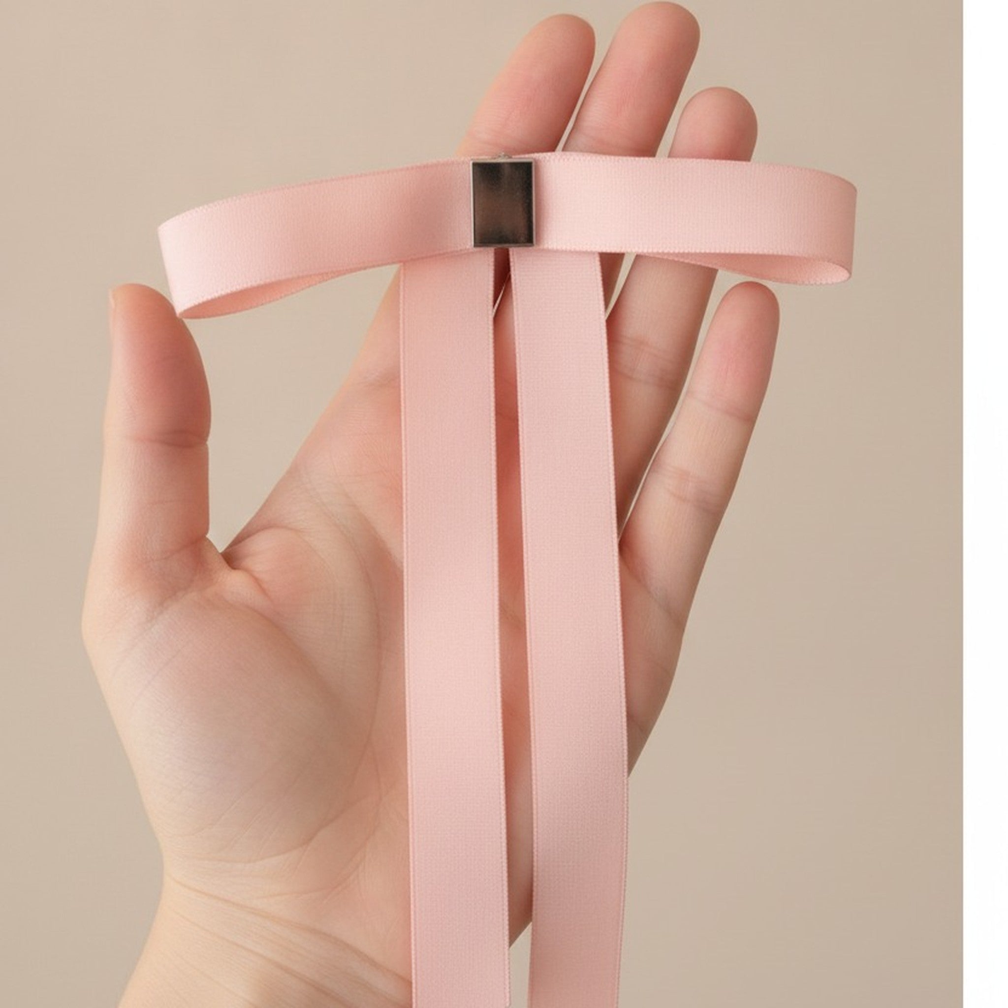 Elegant Long Tail Bow Hair Clip – hair accessories (view 5)