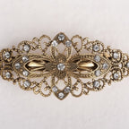 Elegant Ornate Rhinestone Hair Clip Barrette – hair accessories (view 1)