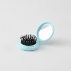 Cute Bear Compact Mirror & Folding Hair Brush – Korean beauty tool (view 1)
