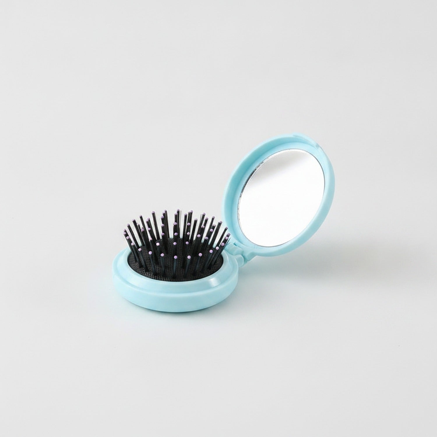Cute Bear Compact Mirror & Folding Hair Brush
