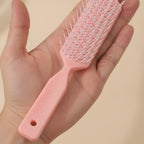 Curved Vent Hair Detangling Brush – Korean beauty tool (view 4)