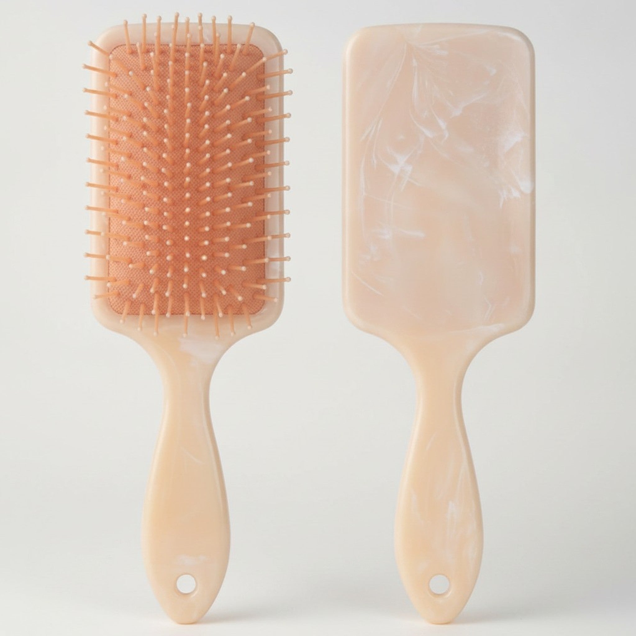 Gentle Paddle Hairbrush for Detangling – Korean beauty tool (view 2)
