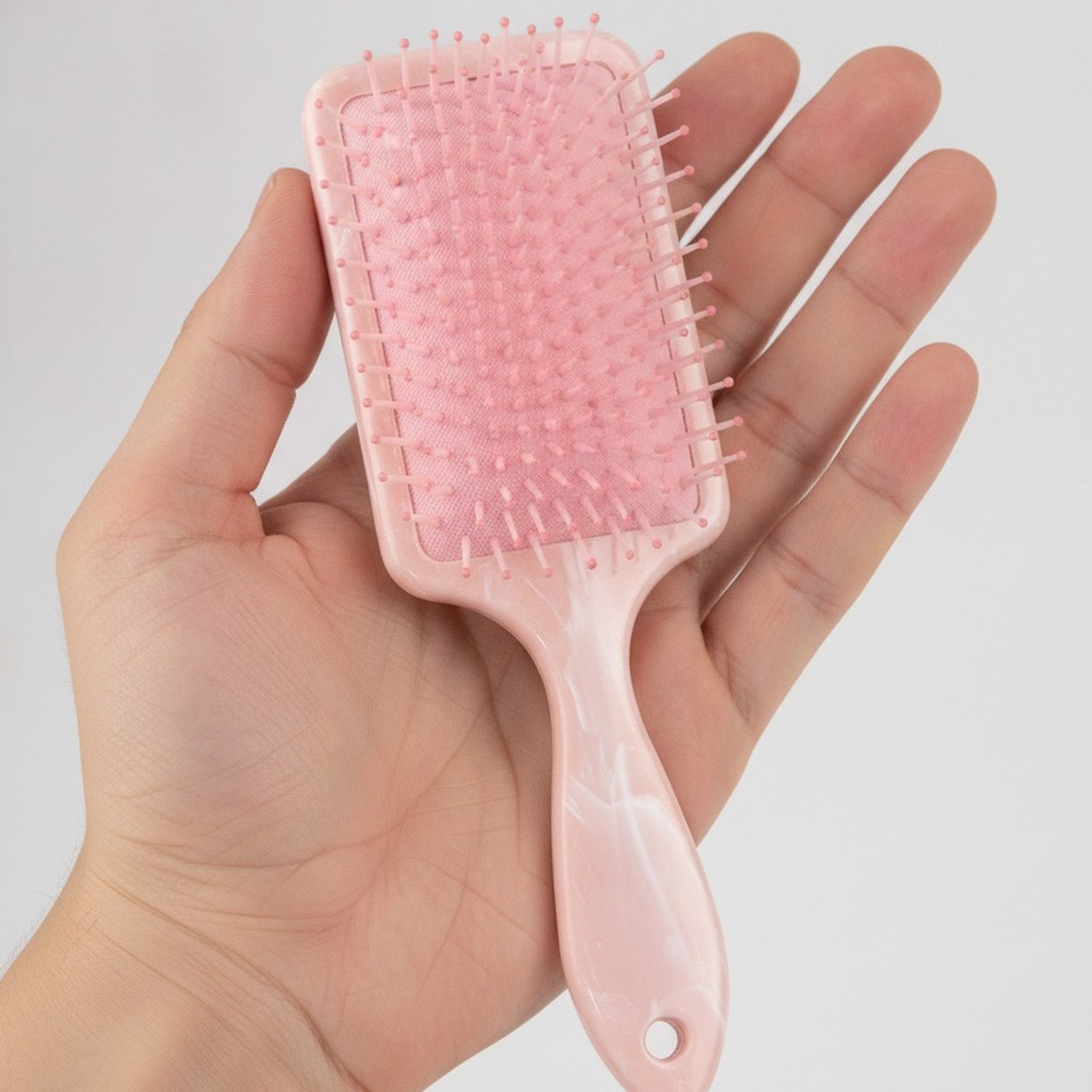 Gentle Paddle Hairbrush for Detangling – Korean beauty tool (view 4)