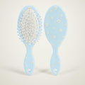 Daisy Patterned Oval Paddle Hairbrush – Korean beauty tool (view 1)
