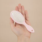 Daisy Patterned Oval Paddle Hairbrush – Korean beauty tool (view 4)