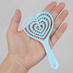 Heart Shaped Flexible Hair Detangling Brush – Korean beauty tool (view 4)