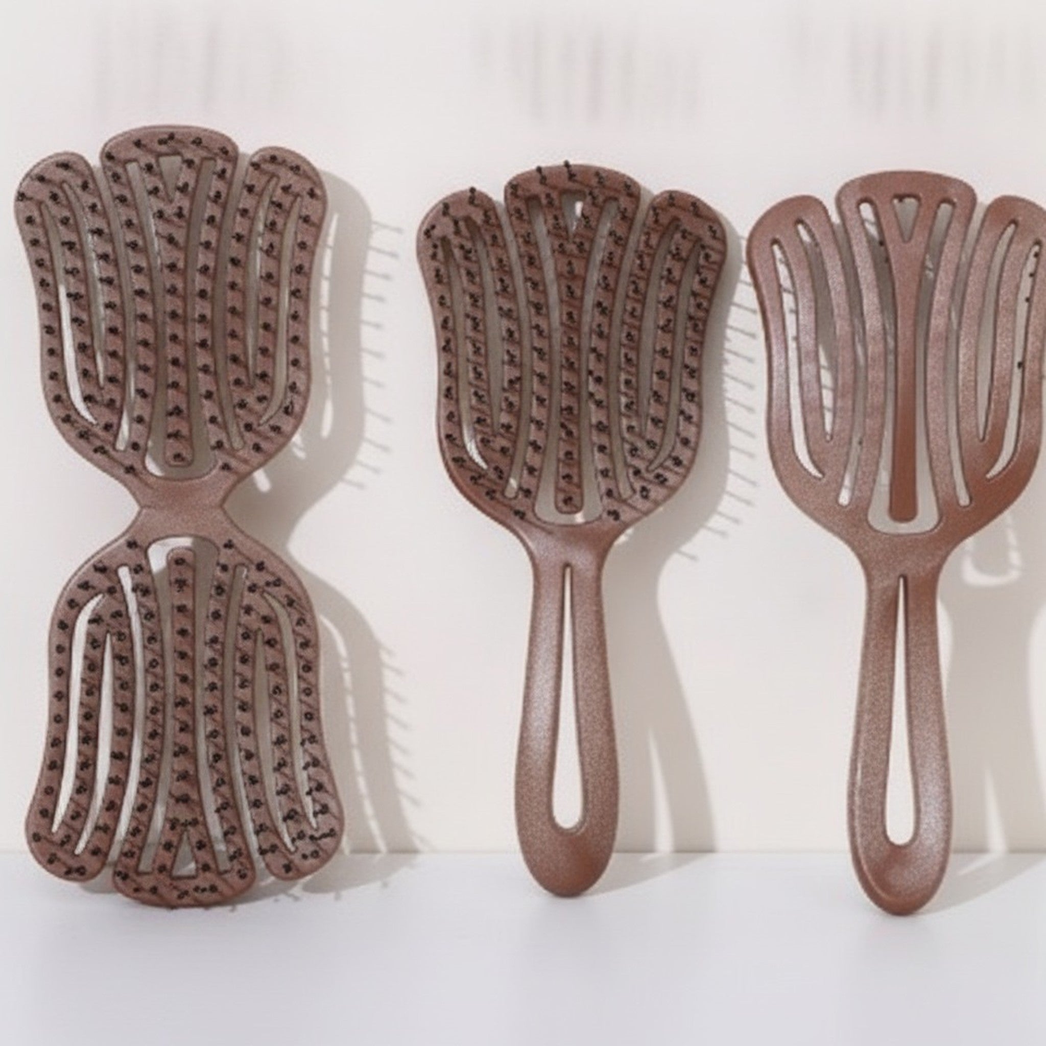 Trendy Flexible Vent Hair Detangling Brush – Korean beauty tool (view 1)