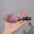 Hollow Design Detangling Hair Brush – Korean beauty tool (view 3)
