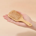 Natural Bamboo Air Cushion Paddle Brush – hair accessories (view 3)