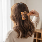 Wooden Scalp Massage Brush Set With Cute Cloud Design