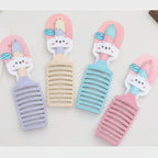 Cute Kitty Ice Cream Hair Brush Set