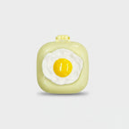 Fried Egg Yellow Compact Mirror Charm