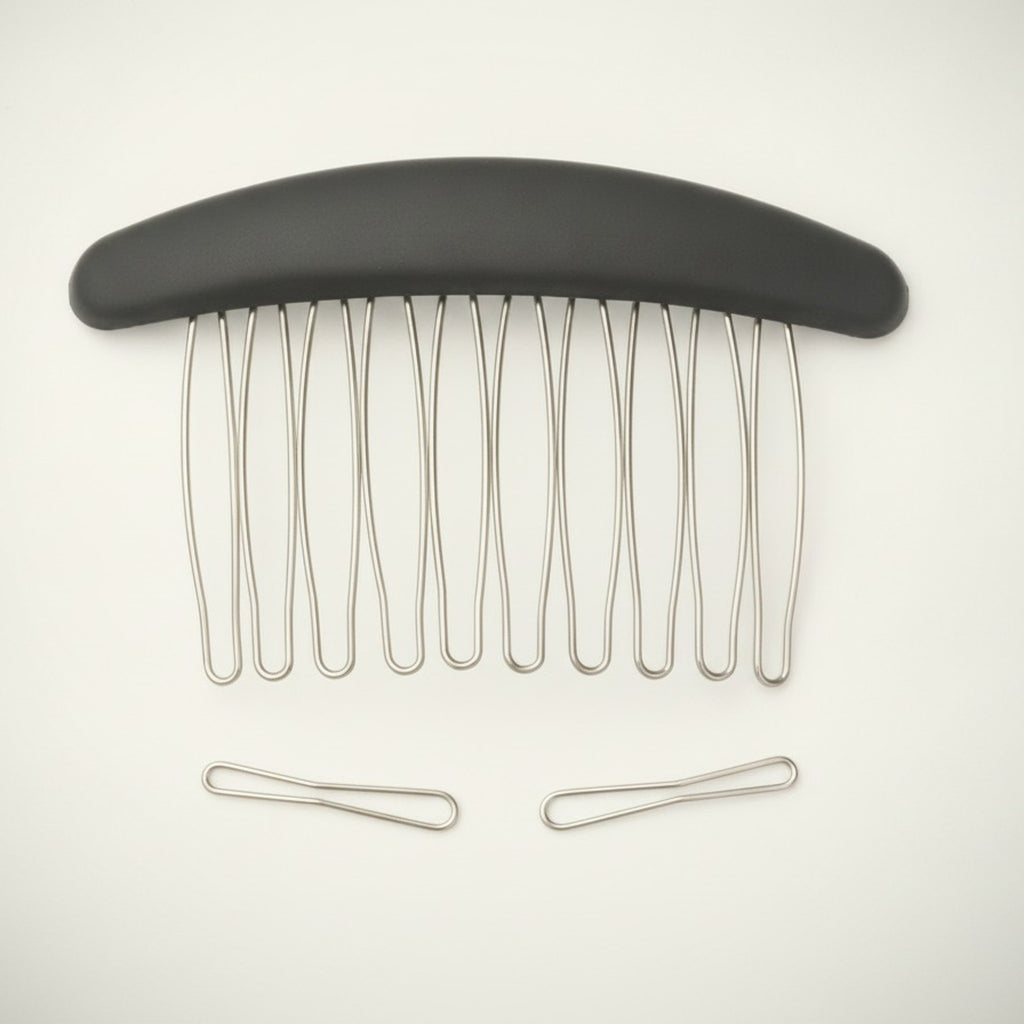 Elegant Metal Hair Side Comb – hair accessories (view 1)