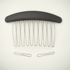 Elegant Metal Hair Side Comb – hair accessories (view 1)