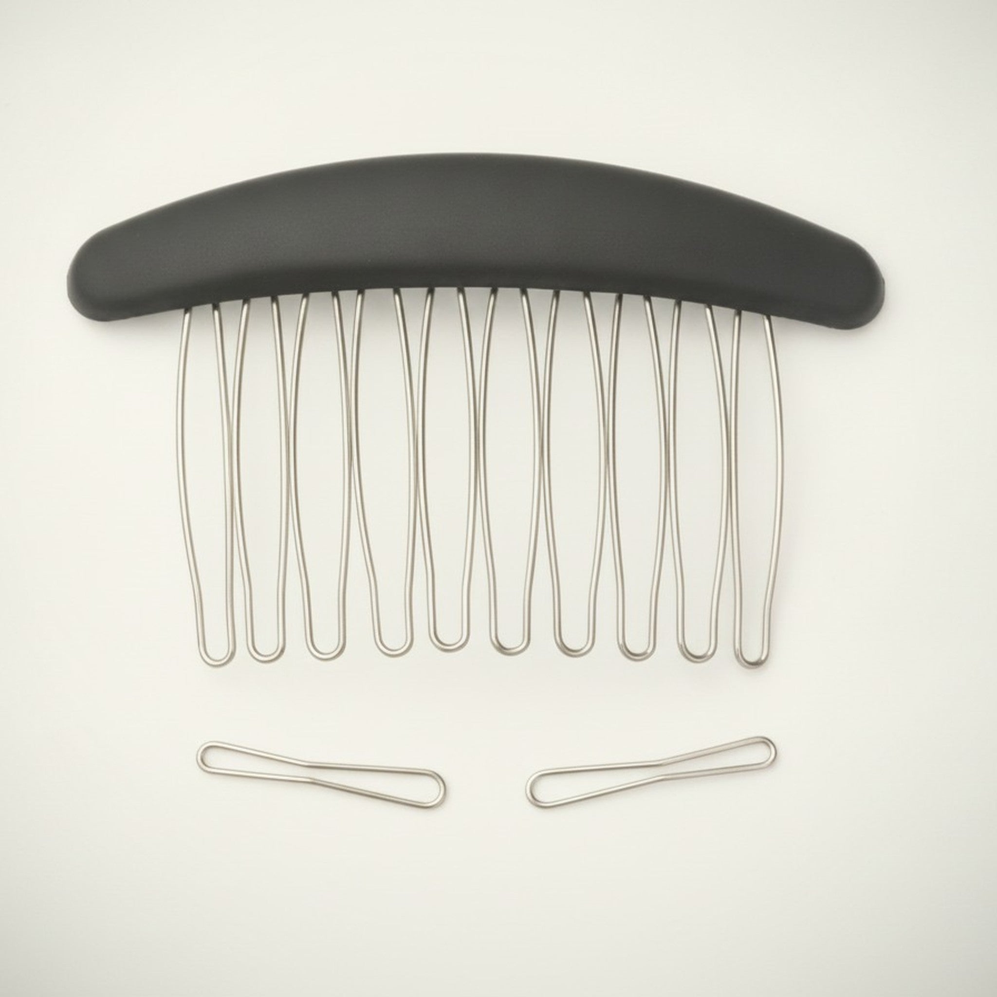 Elegant Metal Hair Side Comb – hair accessories (view 1)