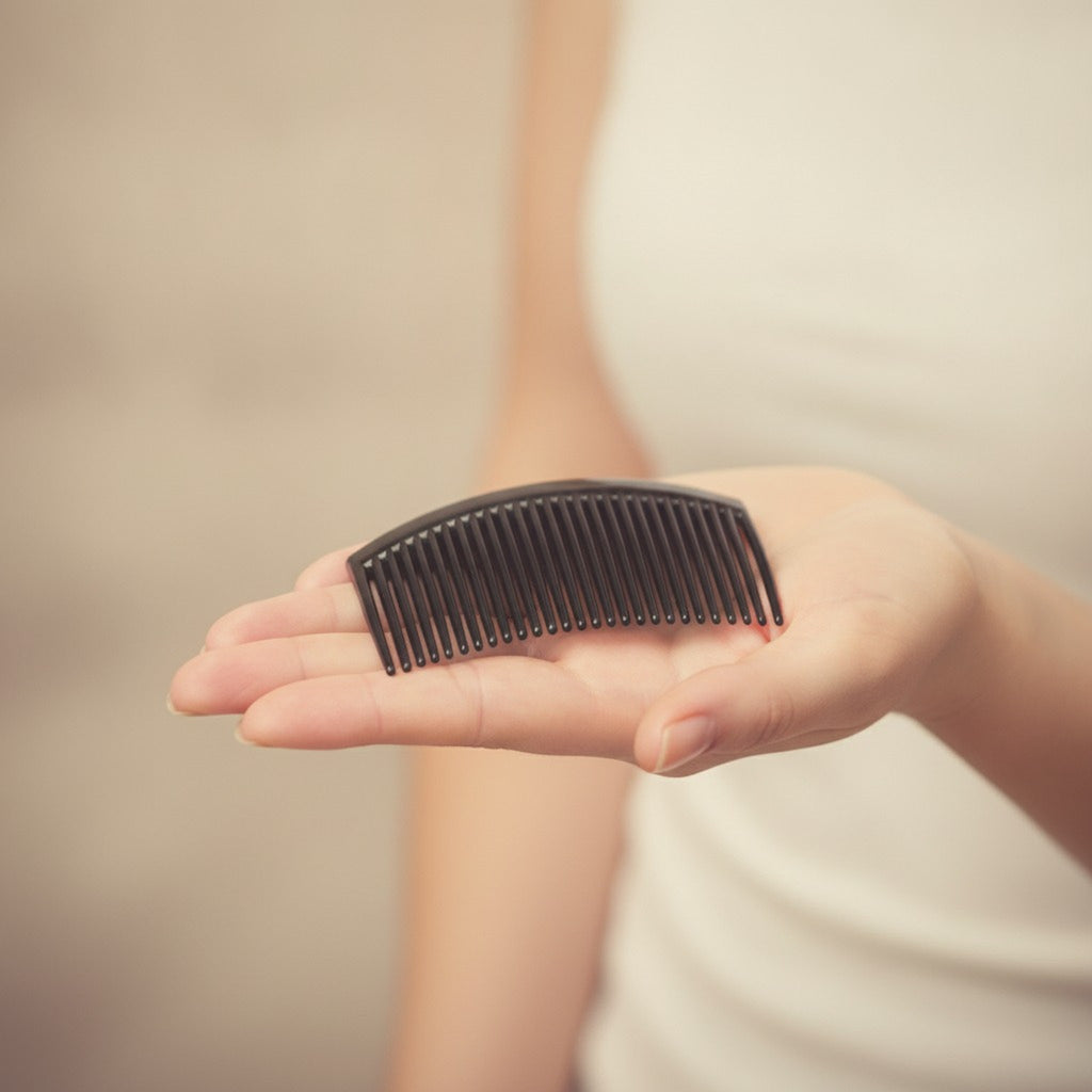 Sleek Glossy 23-Tooth Hair Comb – hair accessories (view 4)