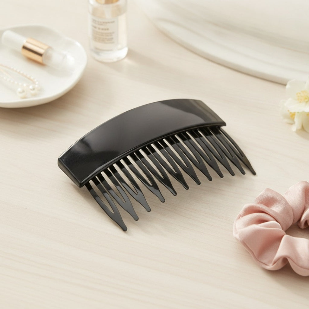 Sleek Curved Hair Side Comb – hair accessories (view 3)