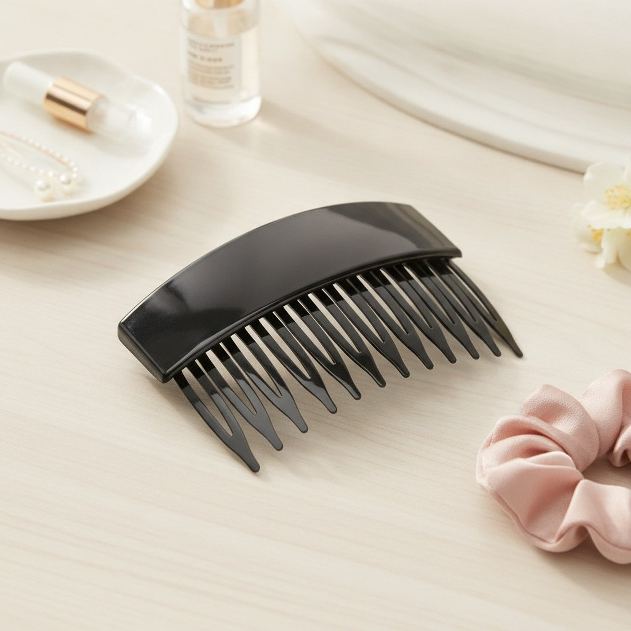 Sleek Curved Hair Side Comb – hair accessories (view 3)