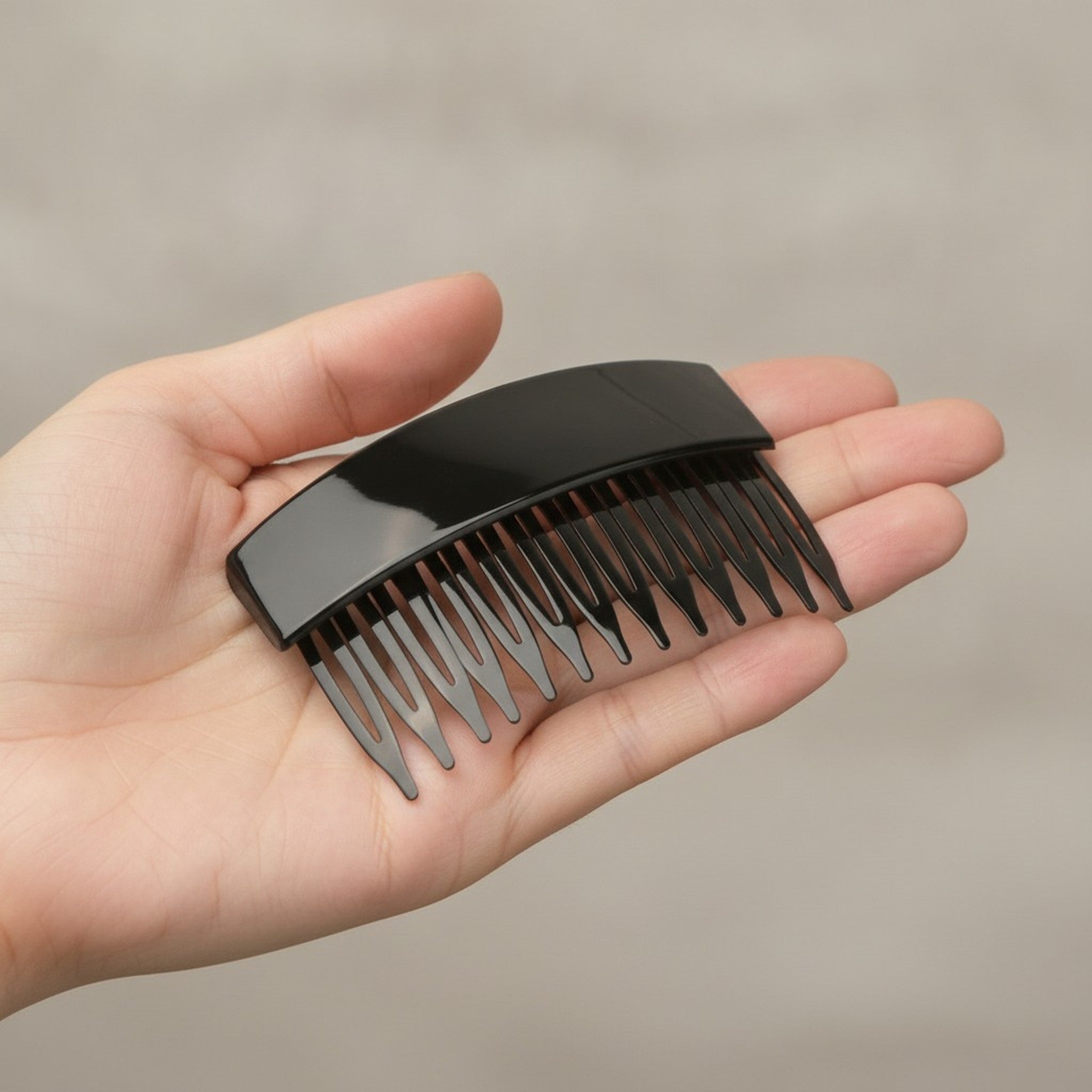 Sleek Curved Hair Side Comb – hair accessories (view 4)