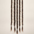 Elegant Gold Pearl Chain Hair Braid Jewelry Accessory