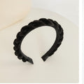 Elegant Braided Velvet Hair Headband Accessory – hair accessories (view 1)