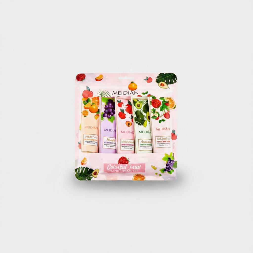 Colorful Fruit Hand Cream Set, 5-Piece