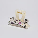 Colorful Spotted Cat Hair Claw Clip – hair accessories (view 1)