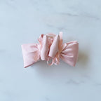 Velvet Bow Hair Claw Clip - Pink Butterfly Bow Hair Clip