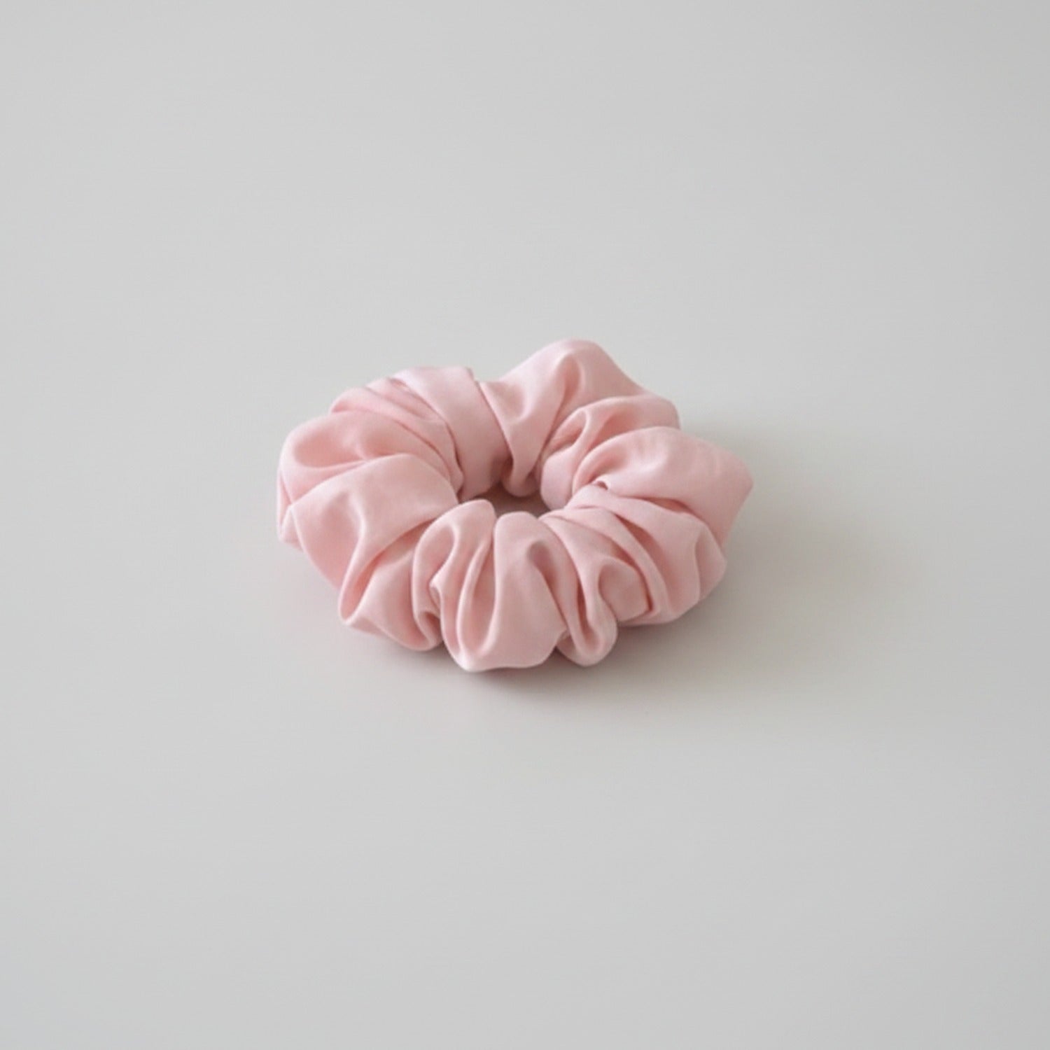 Satin Hair Claw With Bow - Pink Cloud Claw Clip