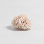 Blush Rose Flower Hair Claw Clip – hair accessories (view 1)