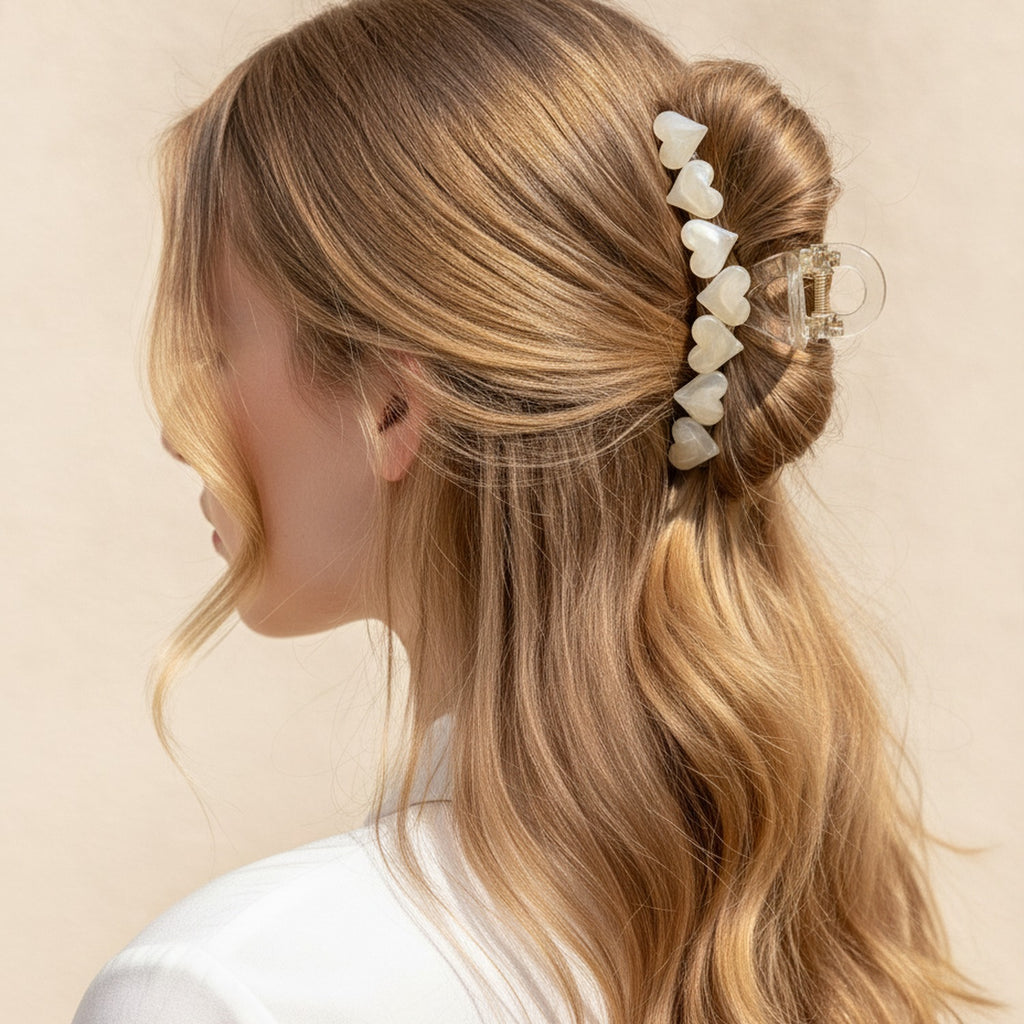 Pearl Spine Hair Claw Clip – hair accessories (view 3)