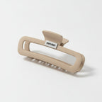 Minimalist Hair Claw Clip - Light Caramel Rectangle Claw Clip - Thick Hair