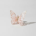 Butterfly Rhinestone Pearl Hair Claw Clip – hair accessories (view 1)