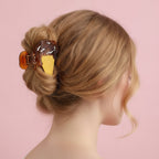 Chocolate Drip Ice Cream Cone Hair Claw – hair accessories (view 2)