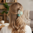 Whale Rhinestone Pearl Hair Claw Clip – hair accessories (view 2)
