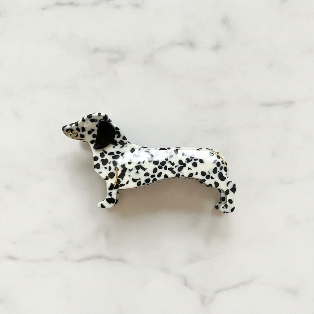 Dalmatian Spotted Hair Claw Clip – hair accessories (view 2)