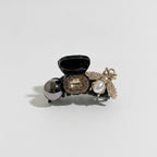 Pearl Bee Charm Hair Claw Clip - Pearl Bee Gold #2