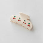 Cherry Pearl Beaded Hair Claw Clip – hair accessories (view 3)