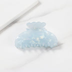 Opal Cloud Claw Hair Clip Beaded - Opal Blue Cloud