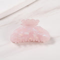 Opal Cloud Claw Hair Clip Beaded - Opal Pink – hair accessories (view 1)