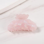 Opal Cloud Claw Hair Clip Beaded - Opal Pink