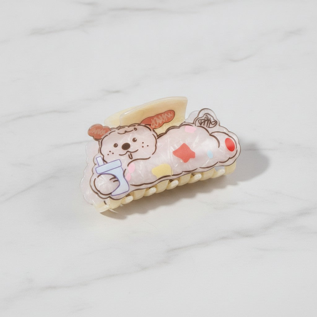 Cute Bear Cloud Hair Claw Clip – hair accessories (view 3)