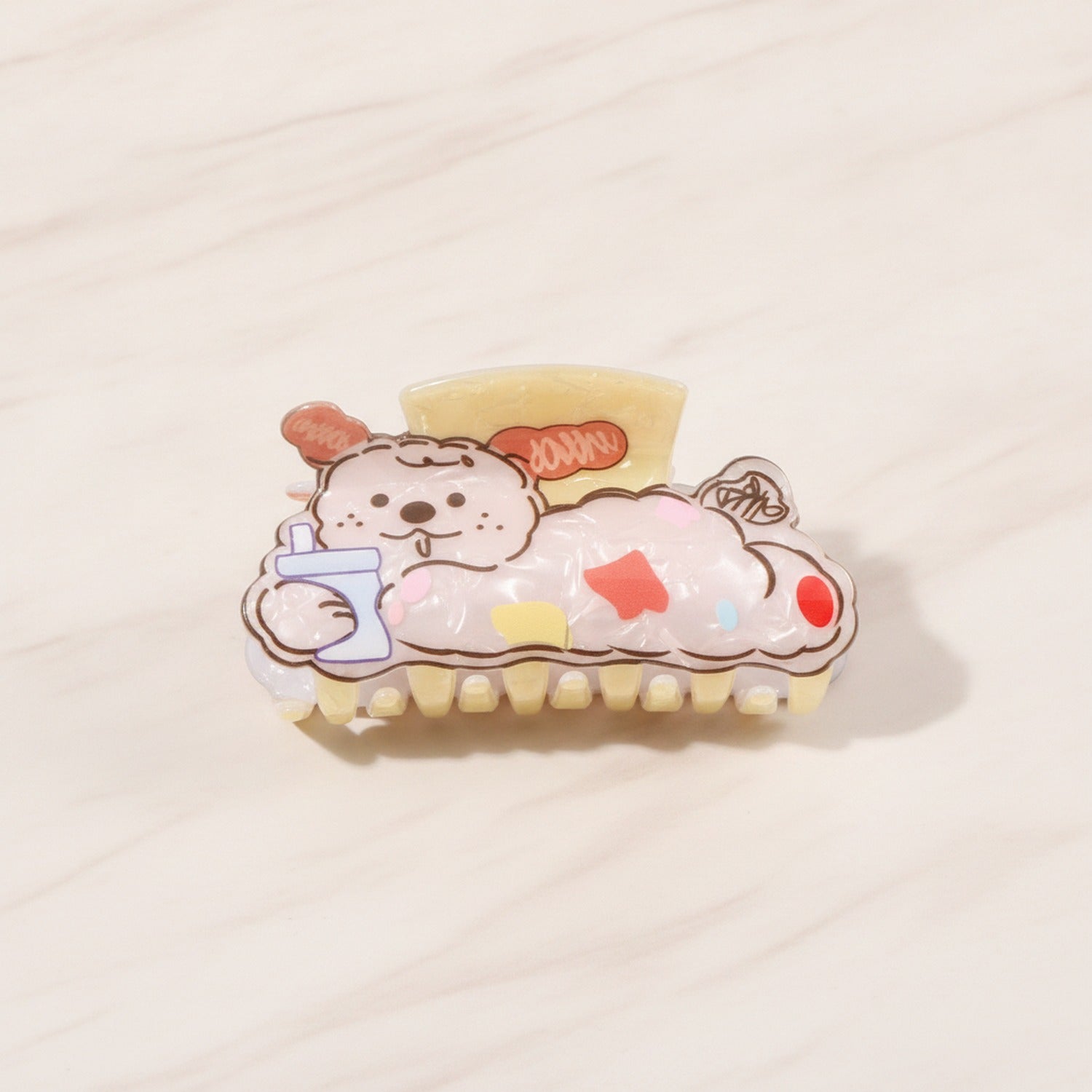 Cute Bear Cloud Hair Claw Clip