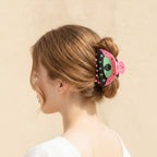 Alien UFO Hair Claw Clip - Pink Alien UFO