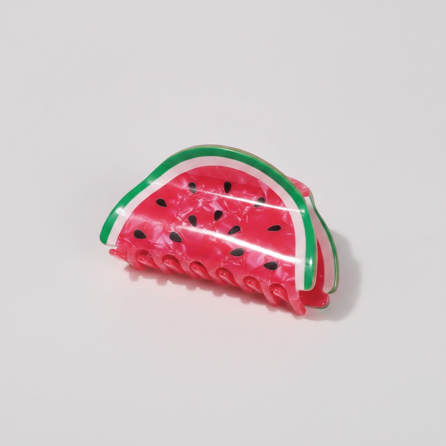 Watermelon Beaded Hair Claw Clip