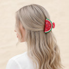 Watermelon Beaded Hair Claw Clip – hair accessories (view 2)
