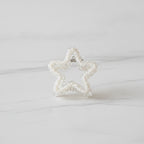 Pearl Beaded Star Hair Claw Clip – hair accessories (view 2)