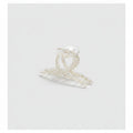 Pearl Heart Hair Claw Clip – hair accessories (view 1)