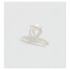 Pearl Heart Hair Claw Clip – hair accessories (view 1)